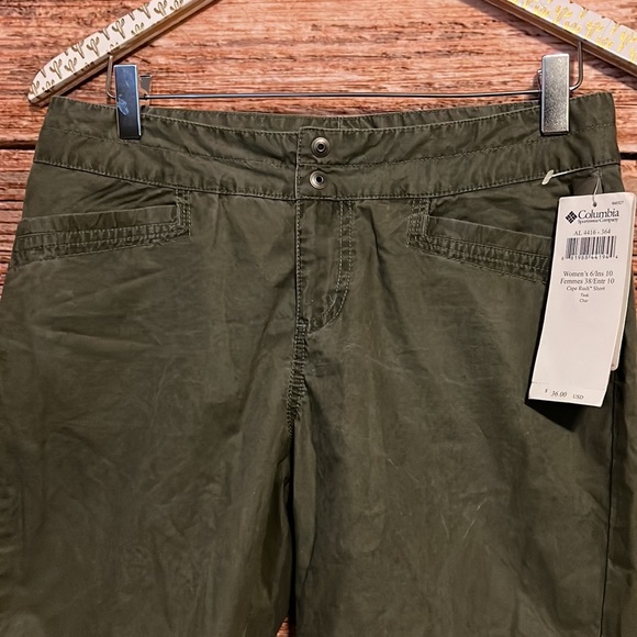 Nwt Columbia Olive Green Shorts - Picture 5 of 6